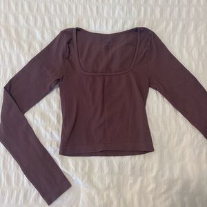 Tilly’s Ribbed Long Sleeve Top